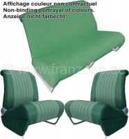 citroen 2cv complete stoelhoezen sets ami 6 stoelhoes ami6 club voor achter geschikt 2 P18614 - Bild 1