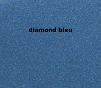 Citroen-2CV - AMI 6, stoelhoezen voor de voor + achterbank (2 stuks). Kleur: Diamante Bleues (blauw).