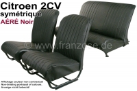 citroen 2cv complete stoelhoezen sets stoelbekleding voor achter symmetrische rugleuningen P18811 - Bild 1