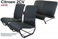 citroen 2cv complete stoelhoezen sets stoelhoes voor achter geschikt symmetrische P18820 - Bild 1