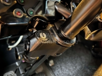 Citroen-2CV - Compleet contactslot voor Citroen 2CV vanaf 1974, inclusief sleutel + U-bout voor montage 