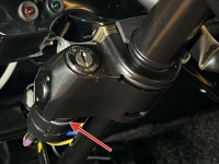 Citroen-2CV - Contactplaatbevestigingsring voor contactslot (borgring). Geschikt voor Citroen 2CV.