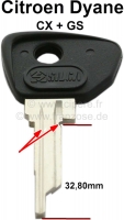 citroen 2cv contactsloten contactslot blanco sleutel geschikt voor dyane van 1967 tot 1978 P33264 - Bild 1