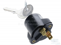 Sonstige-Citroen - Contactslot in het dashboard, voor Citroen 2CV met startknop (met 2 aansluitingen). Het co