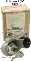 citroen 2cv contactsloten contactslot op stuurkolom oude versie voor uit jaren P14201 - Bild 1