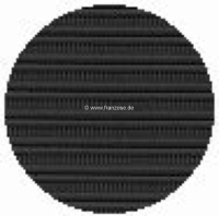 Citroen-2CV - Dyane, oprolbaar dak in zwart. Gemaakt in Frankrijk