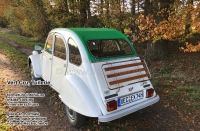 Citroen-2CV - 2CV, groen roldak, gelijk aan RAL 6010 grasgroen (Vert Cru), Tuilerie, interieurslot, norm