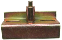 Citroen-2CV - Oprolbaar dakboogscharnier voor binnensluiting. Geschikt voor Citroen 2CV. Vastgeschroefd 