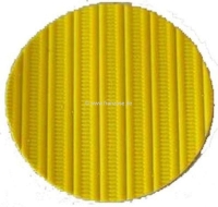 Citroen-2CV - 2CV, oprolbaar dak geel (Jaune Mimosa), vergelijkbaar met RAL 1018, binnenbevestiging. Gem