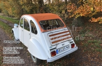 Alle - 2CV, oranje roldak, (Orange Spot) vergelijkbaar met RAL 2004, oranje, interieurslot, norma