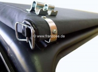 Alle - 2CV oud, roldak donkerblauw met externe sluiting. (uitwendige sluiting) vergelijkbaar met 