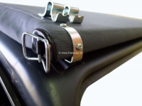 Citroen-2CV - 2CV oud, lang roldak, grijs, voor 2CV zonder achterklep! Ontworpen voor 2CV-carrosserieën