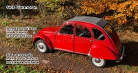 citroen 2cv dak oprolbare daken roltop lichtgrijs gris cormoran interieurslot normale P17010 - Bild 1