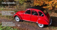 citroen 2cv dak oprolbare daken zwart noir antraciet schuifdak interieurvergrendeling normale P17000 - Bild 1