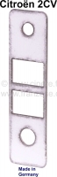 Citroen-2CV - Cockpitpaneel rechts van de snelheidsmeter, geschikt voor Citroen 2CV. Het paneel wordt on