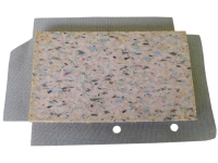 Citroen-2CV - Isolatiehoes voor schutbord linksboven. Geschikt voor Citroen Dyane + Acadiane (ACDY).