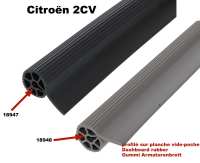 citroen 2cv dashboardrubberprofiel grijs beschermrubber sierrubber voor het P18948 20260306110042 - Bild 1