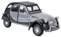 Alle - Complete Charleston stickerset, grijs-zwart, voor 2CV Charleston vanaf modeljaar 1984 (enk