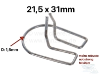 citroen 2cv decoratieve sierlijsten clip voor dorpelsierlijst aluminium geschikt P16831 - Bild 1