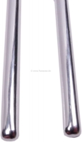 Citroen-2CV - 2CV, deurlijst achterdeur (2 stuks), eigen reproductie! Lengte 658 mm, breedte 6 mm. De si