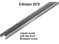 citroen 2cv decoratieve sierlijsten voorruitframe aluminium rail aan bovenkant van het P17070 - Bild 1