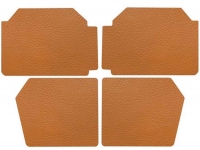 Citroen-2CV - Deurpanelen compleet voor voor + achter (4 stuks). Hoge uitvoering. Geschikt voor Citroen 