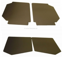 Citroen-2CV - Deurpanelen compleet voor voor + achter (4 stuks). Hoge uitvoering. Geschikt voor Citroen 