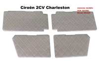 citroen 2cv deurpanelen compleet voor achter 4 stuks lage versie geschikt P18151 20260623165219 - Bild 1
