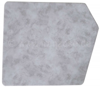 Citroen-2CV - Hoge deurpanelen, rechtsachter. Geschikt voor Citroen 2CV, zonder plastic afdekking. 2CV m