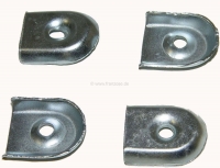 Citroen-2CV - 2CV, bevestigingsplaat deurlus (deurtrekhendel). Geschikt voor Citroen 2CV met hoge deurpa