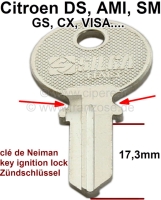 citroen 2cv deursloten handgrepen blanco deurslot sleutel geschikt voor ds tot 1974 P33268 - Bild 1