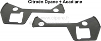 citroen 2cv deursloten handgrepen dyane afdichting onder deurgrepen 1 paar kleur zwart geschikt P16385 - Bild 1