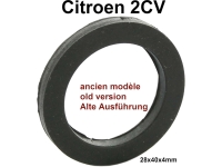 citroen 2cv deursloten handgrepen kofferdeksel rubber onder chromen rozet oude versie P16280 - Bild 1
