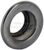 Citroen-2CV - 2CV oud, deurklink, rozet chroom, 2CV eerste versie (snavelgreep). 36x23x12mm