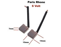 citroen 2cv dynamo onderdelen koolborstels paris rhone voor vijftiger jaren P14291 - Bild 1