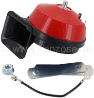 citroen 2cv elektrische onderdelen overige hoorn trompet 12 volt lage toon 420 hz 108 db a zeer P14585 - Bild 1