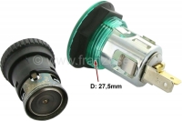 Alle - 12 volt sigarettenaansteker. Universele pasvorm. Inbouwopening: 27,5 mm