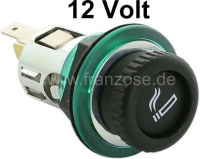 citroen 2cv elektronica dashboard 12 volt sigarettenaansteker universele pasvorm inbouwopening 27 5 P14641 - Bild 1