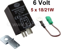 citroen 2cv elektronica dashboard knipperlichtrelais 6 volt elektronisch vermogen 10 tot 110 watt P14366 - Bild 1