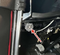 Citroen-2CV - 2CV, koplampverstelling, sticker voor koplamphoogteverstelling (alleen voor Duitsland). Ge