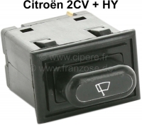 citroen 2cv elektronica dashboard ruitenwisserschakelaar hoekig geschikt voor P14279 - Bild 1