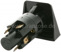 Citroen-2CV - Schakelaar waarschuwingsknipperlicht, fabrikant Hella. Compleet met montagebeugel voor mon