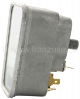 Citroen-2CV - Snelheidsmeter klein, geschikt voor Citroen 2CV, AK, AZU, Citroen Mehari. Reproductie. 12 