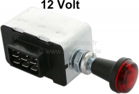 Citroen-2CV - Waarschuwingslichtsysteem 12 Volt! Fabrikant Bosch! Het waarschuwingsknipperlichtsysteem m