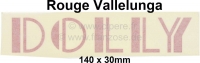 citroen 2cv embleme dolly embleemsticker waaierflap kleur rouge vallelunga rood geschikt voor P17507 - Bild 1