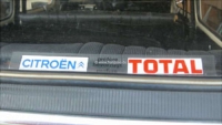 citroen 2cv embleme total sticker geplakt achterruit voor cx ds gs P16898 - Bild 1