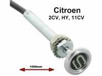 citroen 2cv gasklepbediening gaskabels choke chokekabel s eerste versie geschikt voor P10635 - Bild 1