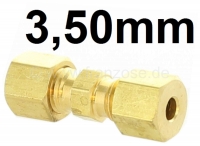 Remleiding + hydraulische leidingconnector, voor leidingen met een diameter van