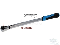 citroen 2cv gereedschap het algemeen grote momentsleutel 40 200 nm 1 2 dopsleutel professionele P20903 - Bild 1