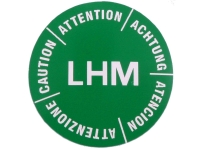 citroen 2cv hoofdremcilinder sticker lhm voor het remvloeistofreservoir geschikt P16986 - Bild 1